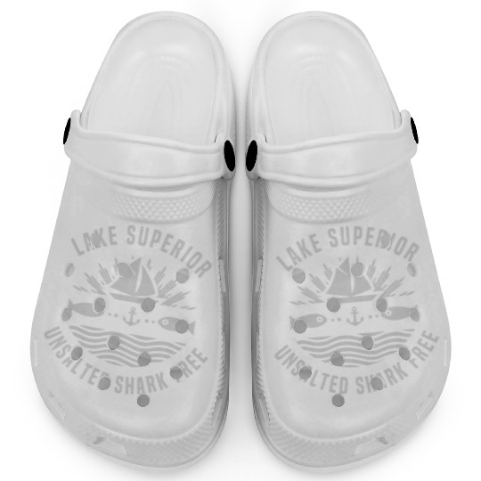 Lake Superior Unsalted Shark Free Great Lakes Fish Clogs