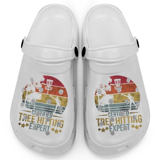 Frisbee Disc Golf Tree Hitting Expert Clogs