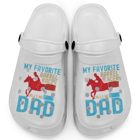 Barrel Racer Dad Clogs