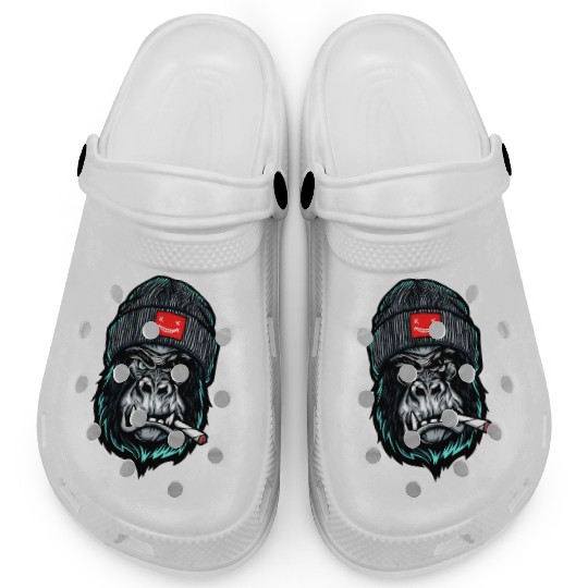 Hypebeast, Gorilla, Ape, Street Gorilla Clogs