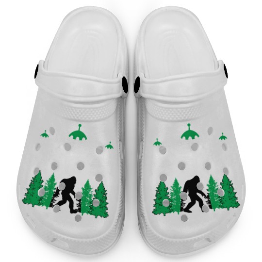 Bigfoot UFO Abduction Clogs