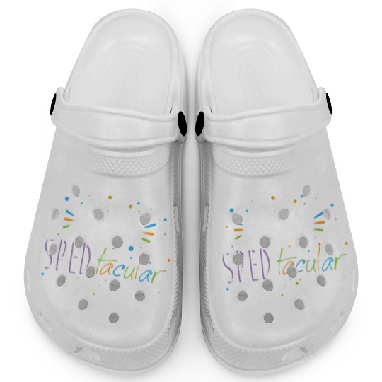 SPED Teacher We Are SPEDtacular Clogs
