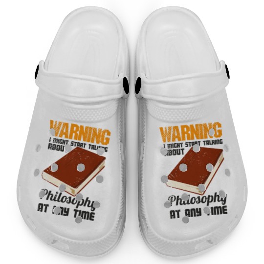 Philosophy Thinker Freethinker Philosopher Clogs