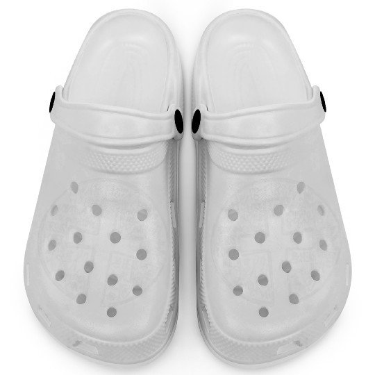 Cross With Words He is Risen Clogs