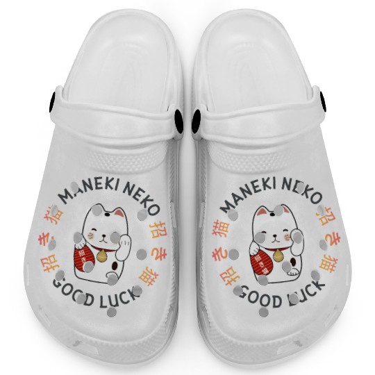 Maneki Neko: Lucky Cat Clogs