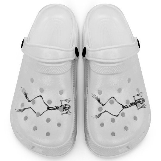 Frog Skeleton Clogs