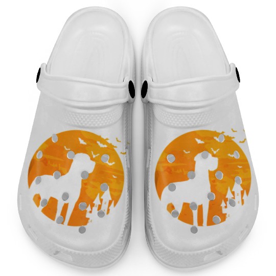 Great Dane Scary Halloween Clogs