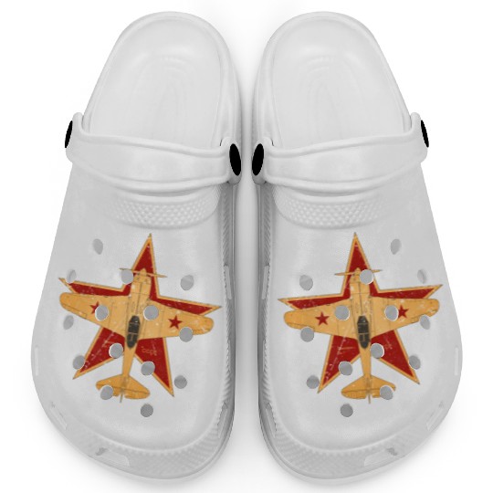 CCCP Soviet Union Air Force World War II Clogs