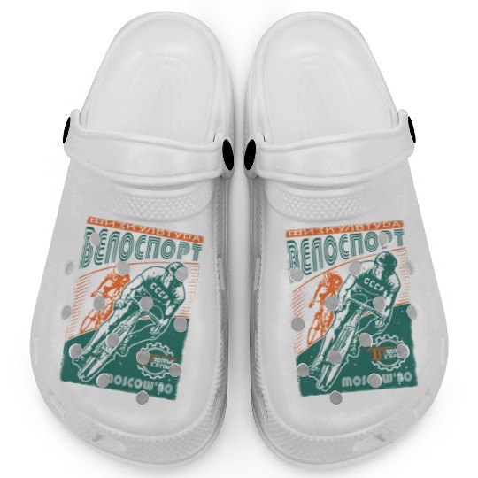 Cycling USSR Lenin Putin Stalin gift Clogs