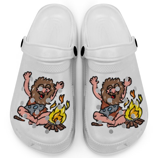 Caveman with Fire Clogs