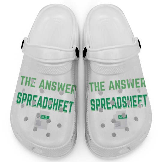 Answer To Any Problems Is A Spreadsheet Excel Clogs