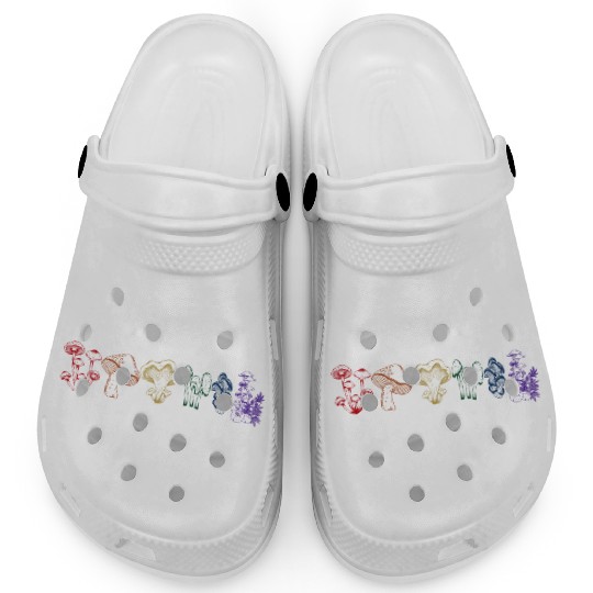 LGBTQ Mushroom Clogs