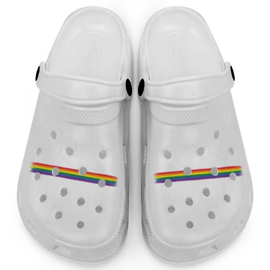 Gay Couple Homosexual LGBTQ Queer Pride Clogs