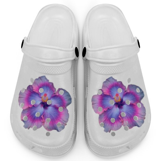 hibiscus flower Clogs