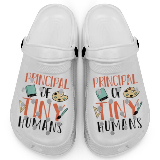 Principal Of Tiny Humans - Teacher Clogs
