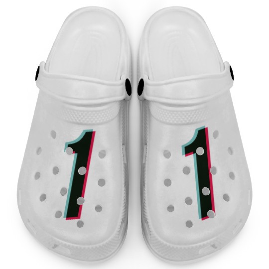 1 - jersey number - Tiktok glitch Clogs