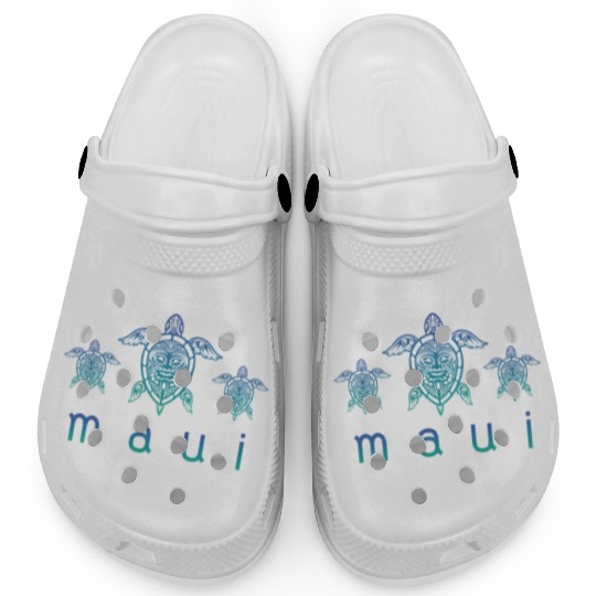 Maui Turtle Hawaii Maui Honolulu Aloha Hula Gift Clogs