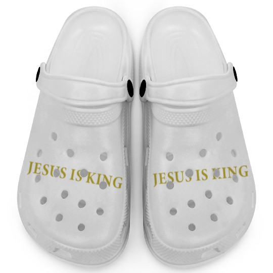 Jesus Is King Clogs