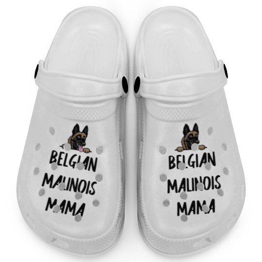 Belgian Malinois Mama Gift Clogs