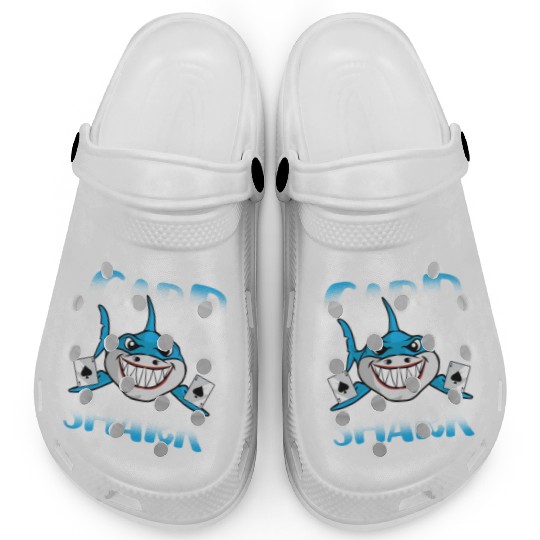 Poker - Card Shark Casino Gamble - Beach Clogs