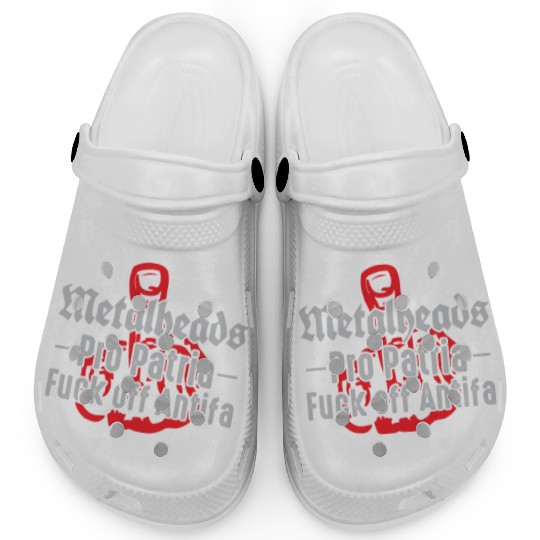Metalheads Pro Patria - Fuck off Antifa Clogs