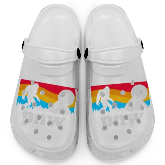 PNW Pacific Northwest Bigfoot Clogs
