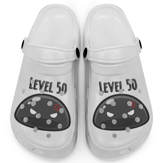 Cute Black Dungeon Slime Monster Weird Anime Clogs