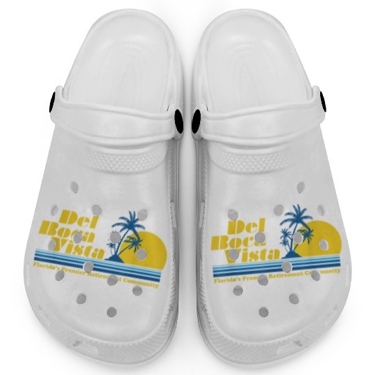 Del Boca Vista Retirement Community Funny No 2376 Clogs