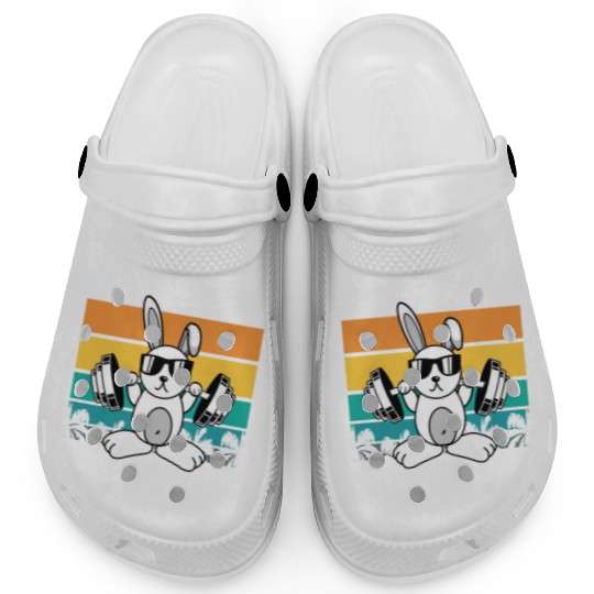 Fitness Rabbit - Nobody Cares Work Harder Clogs