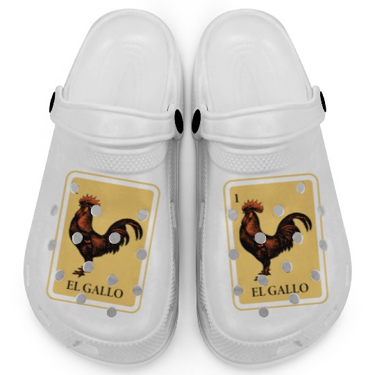 Mexican El Gallo Lottery Traditional Rooster Bingo Clogs
