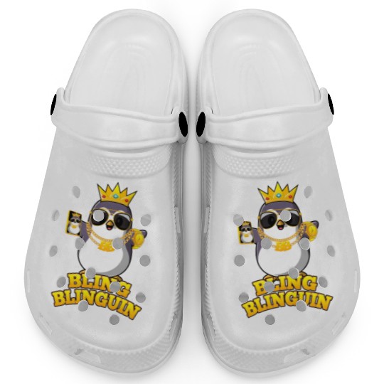 Bling Blinguin Pinguin Clogs