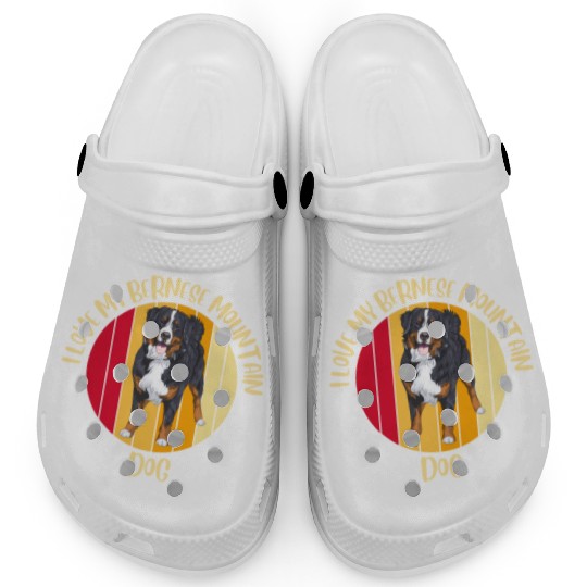 bernese mountain dog Clogs
