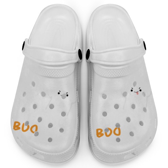 I'm Here For the Boobies Funny Baby Halloween Clogs