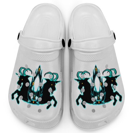 black goat Clogs
