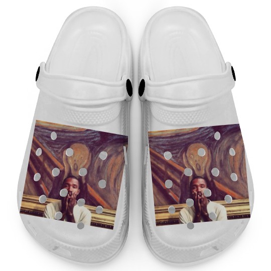 Frank Ocean Purple Blond Clogs