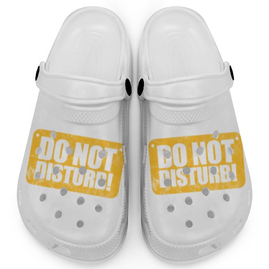 Do Not Disturb I'm Coding Vintage, Programmer Clogs