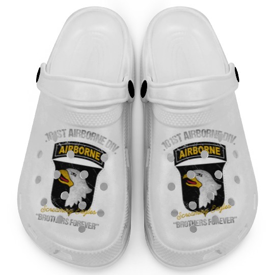 101st Airborne Division US Army Veteran Clogs