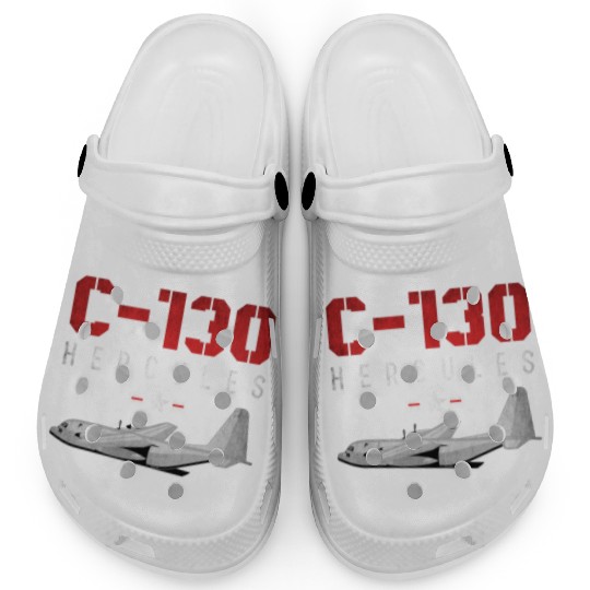 C 130 Hercules US Airborne Fighter Pilot Clogs