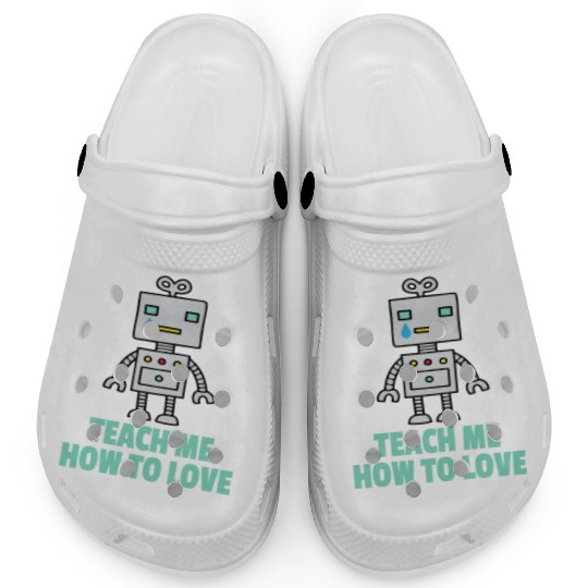 Funny Robot Robotics Clogs