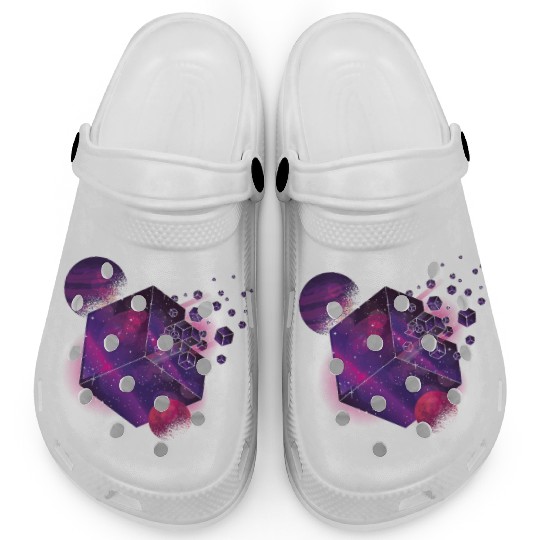 Galaxy Planet Moon Universe Cube Space Clogs