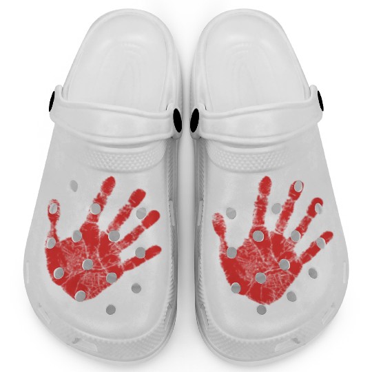 Red Hand - Supporter of MMIW Clogs