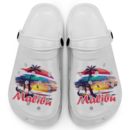 Malibu Inscription. Clogs