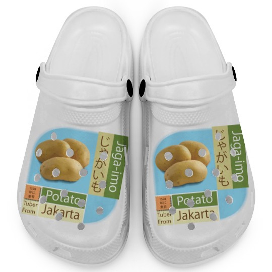Potato Jagaimo (じゃがいも) Tuber from Jakarta Tiles Clogs