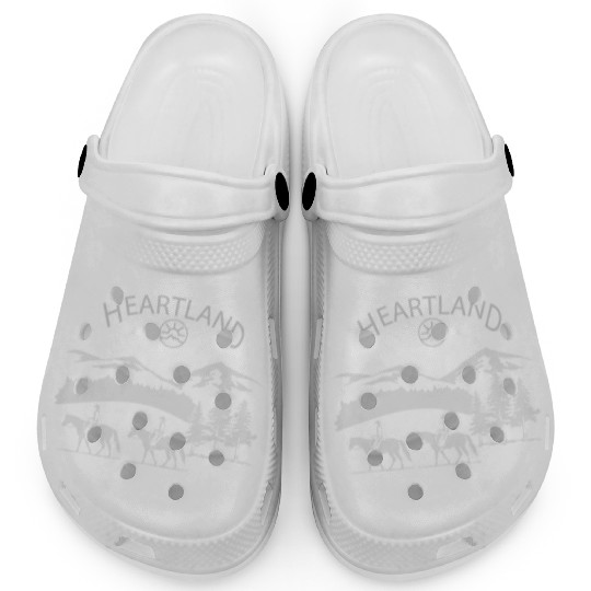 heartland ranch, heartland, sunset, vintage, retro Clogs