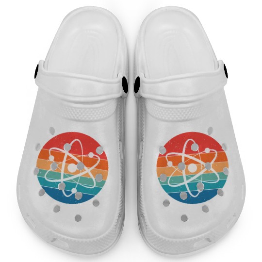 I Think Like A Proton Stay Positive Clogs