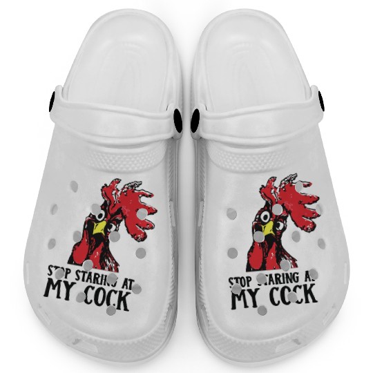 Stop staring at my cock Clogs