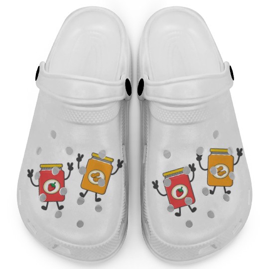Peanni Butter Jelly Time Friend Peanut Strawberry Clogs