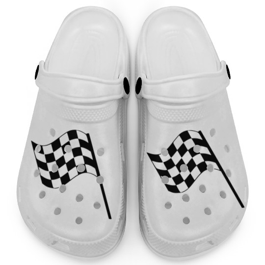 racing flag, racing, checkered flag, flag, racer Clogs