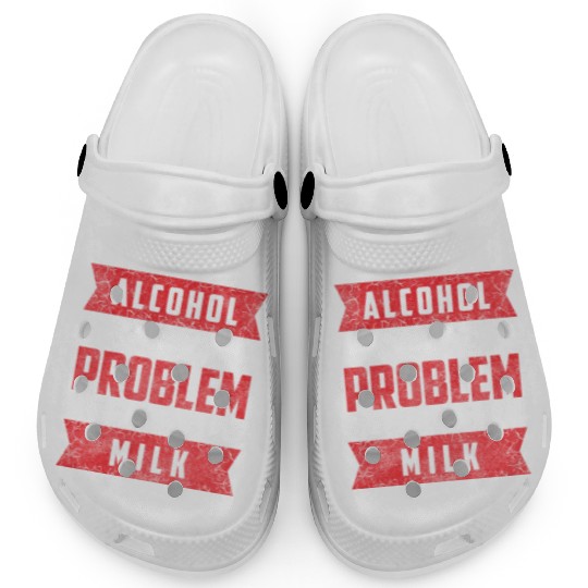 Alcohol Drunk Vodka Bachelor Clogs