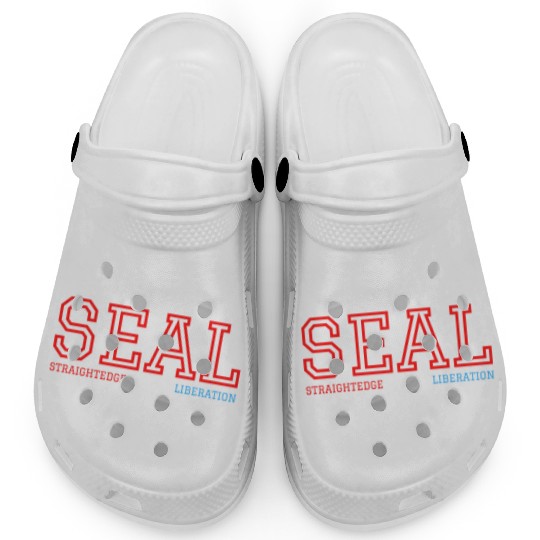 SEAL Straight Edge Animal Liberation | USA Colors Clogs